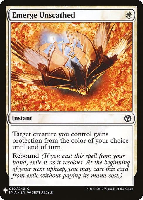 Emerge Unscathed from The List (Common)