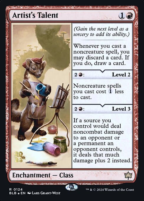 Artist's Talent from Bloomburrow Promos (Rare)