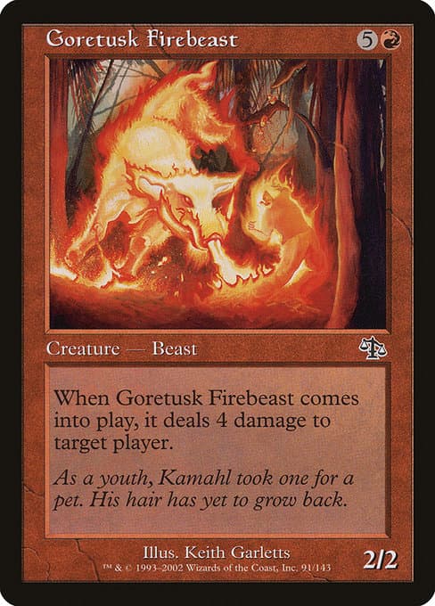 Goretusk Firebeast (Common)
