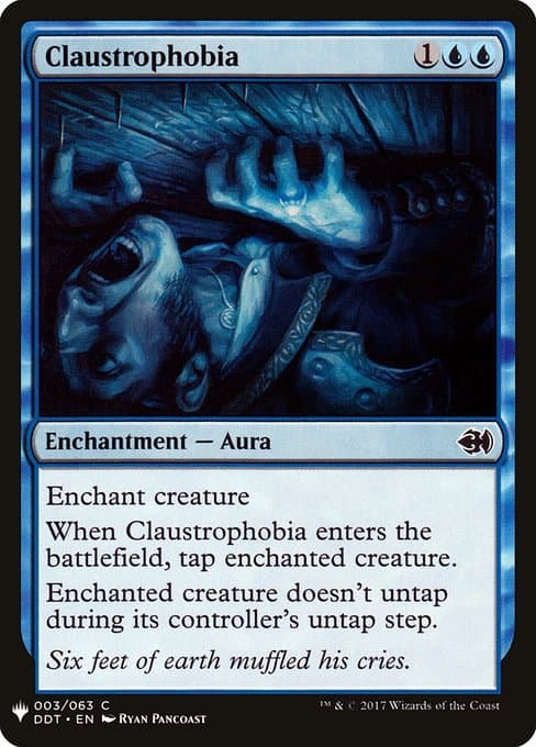 Claustrophobia from The List (Common)