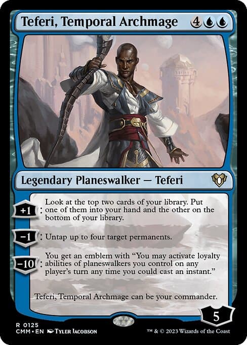 Teferi, Temporal Archmage (Rare)