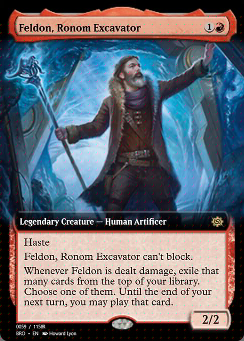 Feldon, Ronom Excavator from Magic Online Promos (Rare)