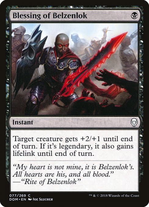 Blessing of Belzenlok (Common)
