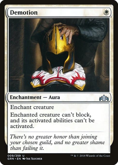 Demotion from Guilds of Ravnica (Uncommon)