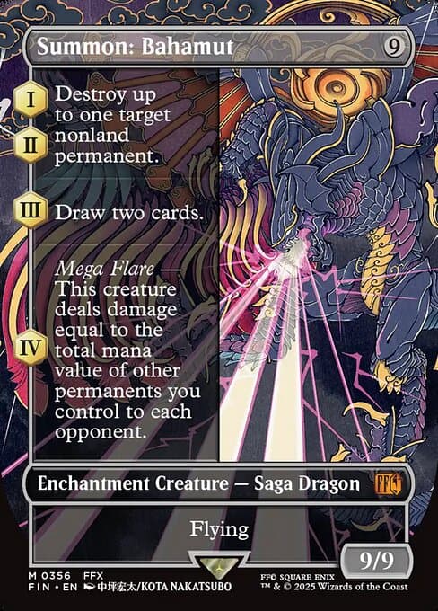 Summon: Bahamut from Final Fantasy (Mythic)