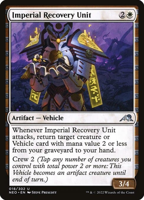 Imperial Recovery Unit from Kamigawa: Neon Dynasty (Uncommon)