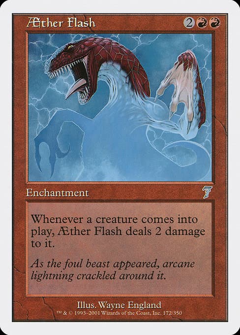 Aether Flash from Seventh Edition (Uncommon)