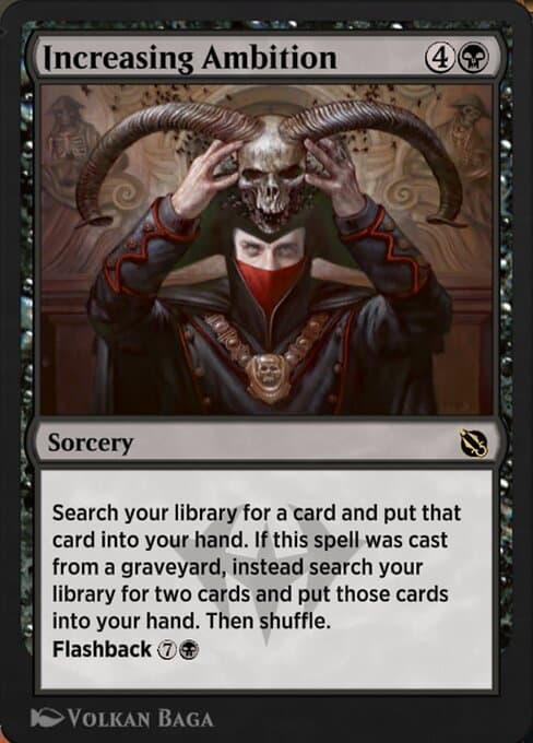 Increasing Ambition (Rare)