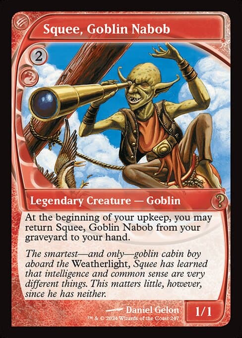 Squee, Goblin Nabob from Mystery Booster 2 (Rare)