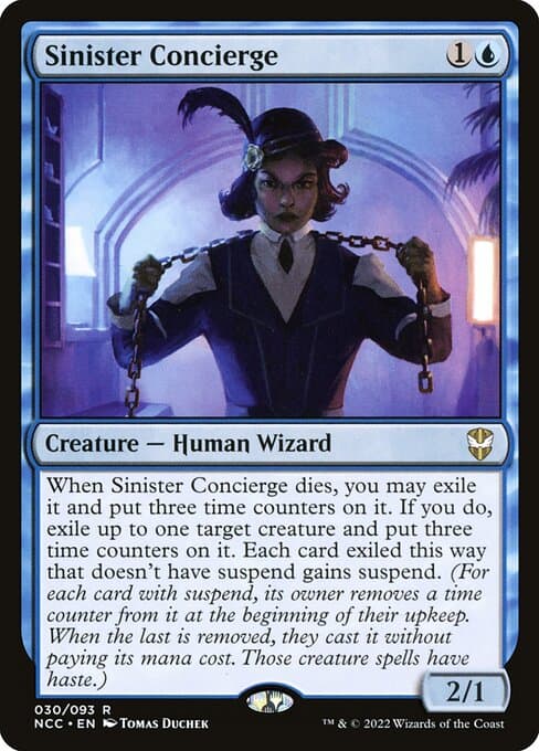 Sinister Concierge from New Capenna Commander (Rare)