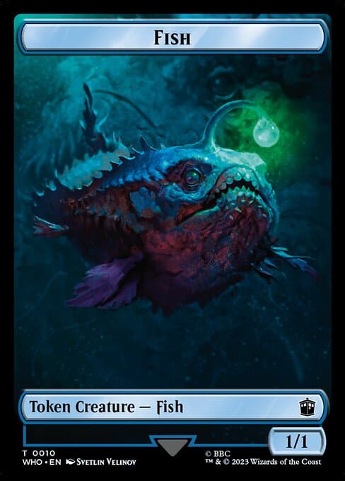 Fish from Doctor Who Tokens (Common)