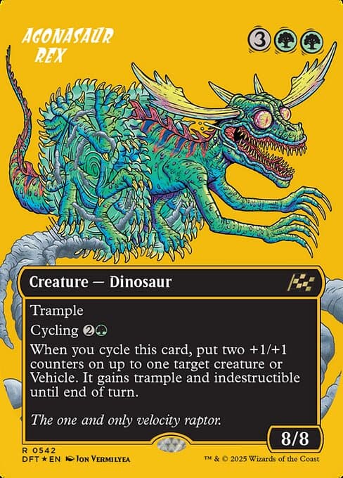 Agonasaur Rex from Aetherdrift (Rare)