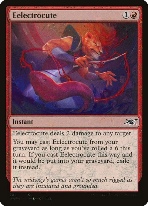 Eelectrocute from Unfinity (Common)
