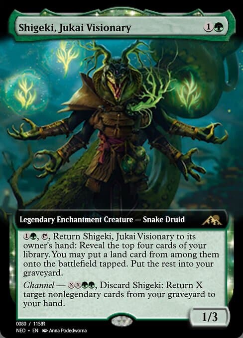 Shigeki, Jukai Visionary from Magic Online Promos (Rare)