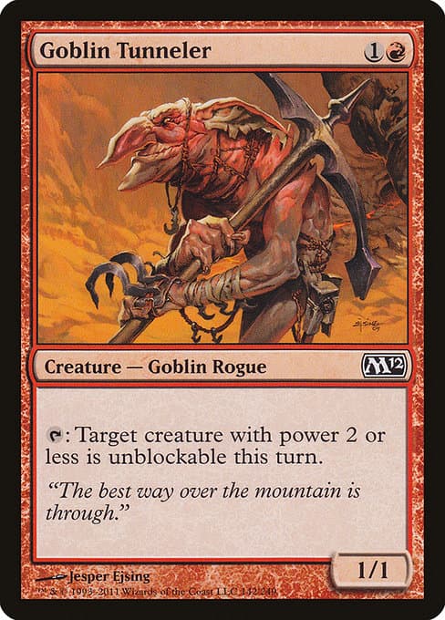 Goblin Tunneler from Magic 2012 (Common)