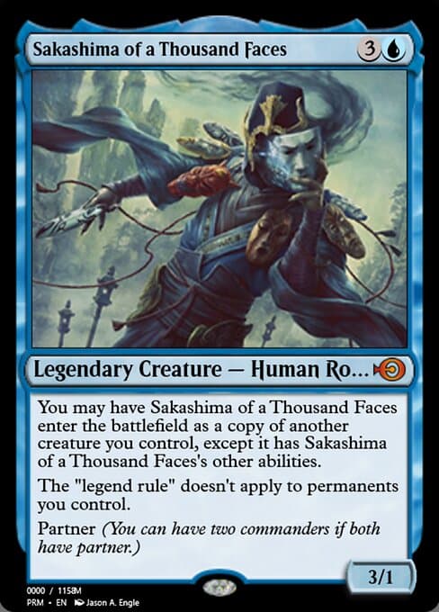 Sakashima of a Thousand Faces from Magic Online Promos (Mythic)