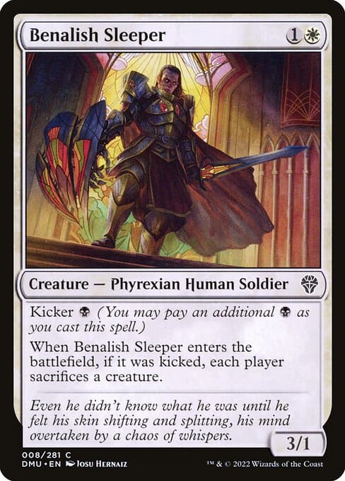 Benalish Sleeper from Dominaria United (Common)