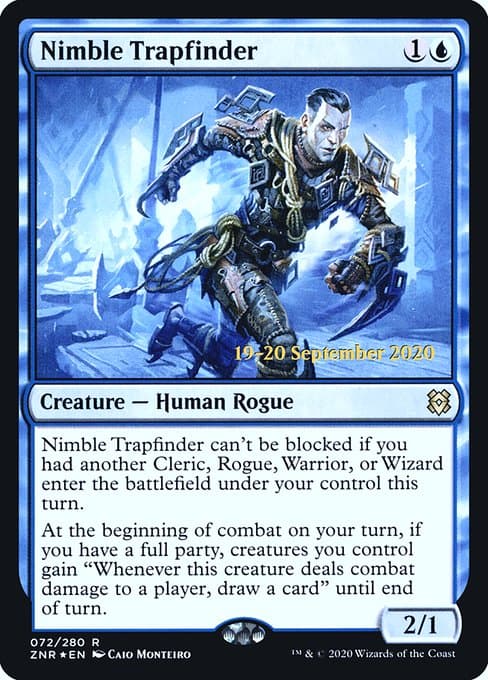 Nimble Trapfinder from Zendikar Rising Promos (Rare)