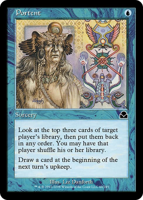 Portent from Masters Edition II (Common)