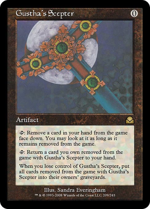 Gustha's Scepter from Masters Edition II (Rare)