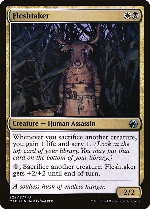 Fleshtaker from Innistrad: Midnight Hunt (Uncommon)