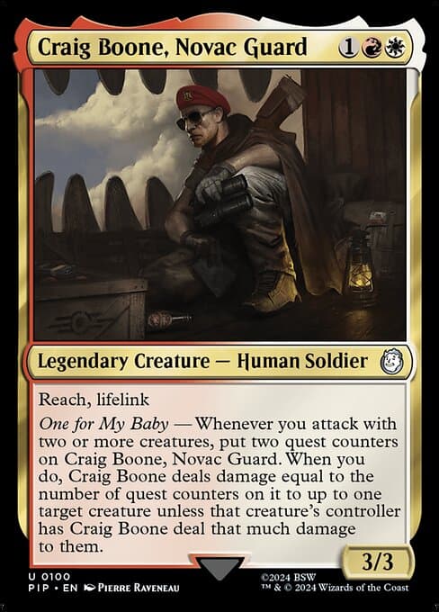 Craig Boone, Novac Guard (Uncommon)