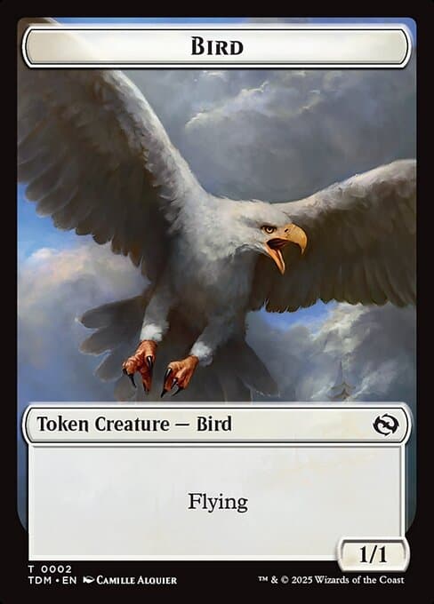 Bird from Tarkir: Dragonstorm Tokens (Common)