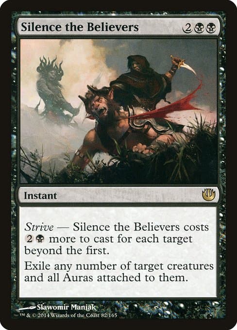 Silence the Believers (Rare)