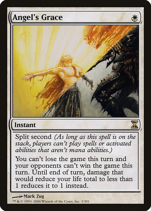 Angel's Grace from Time Spiral (Rare)