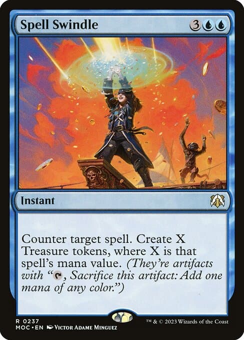 Spell Swindle from March of the Machine Commander (Rare)