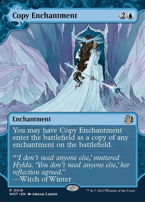 Copy Enchantment from Wilds of Eldraine: Enchanting Tales (Rare)