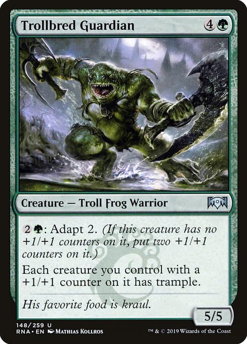 Trollbred Guardian from Ravnica Allegiance (Uncommon)