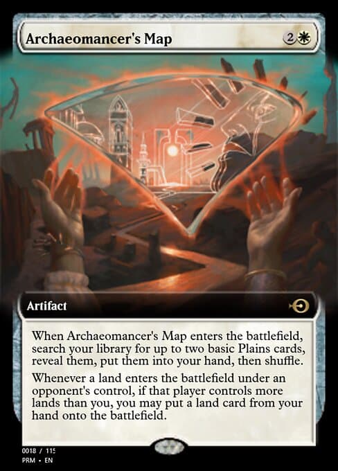 Archaeomancer's Map from Magic Online Promos (Rare)
