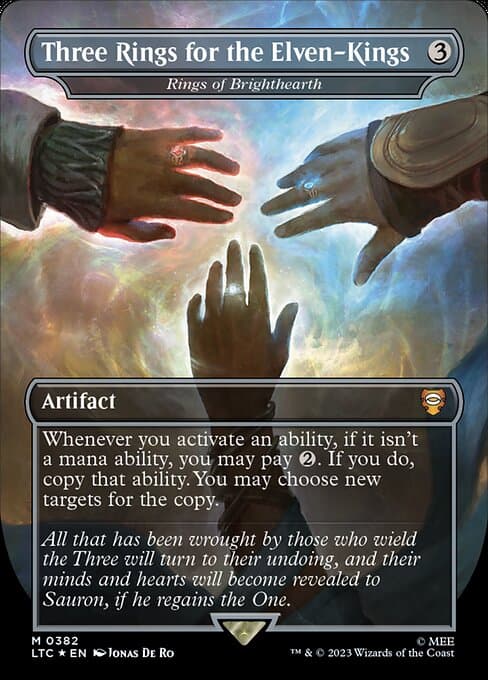 Rings of Brighthearth from Tales of Middle-earth Commander (Mythic)