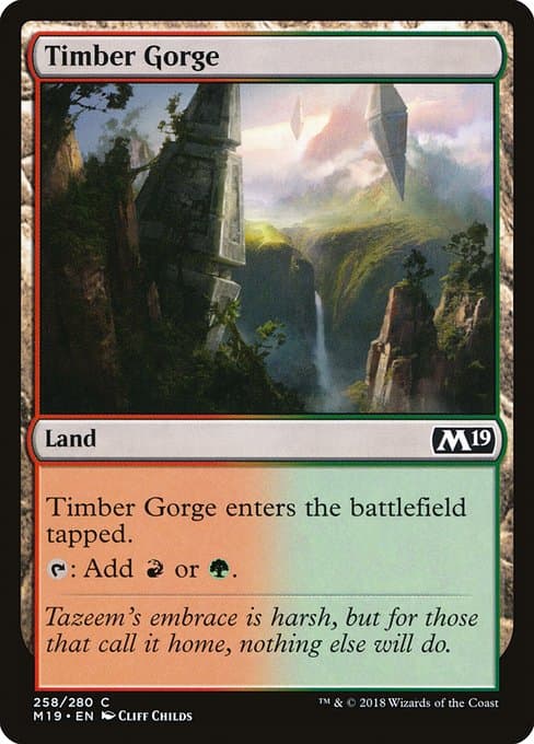 Timber Gorge from Core Set 2019 (Common)
