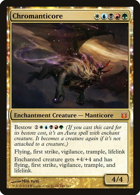 Chromanticore from Born of the Gods (Mythic)