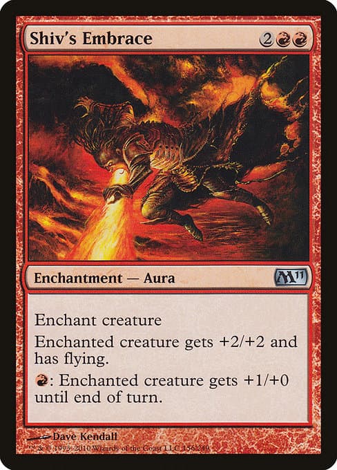 Shiv's Embrace from Magic 2011 (Uncommon)