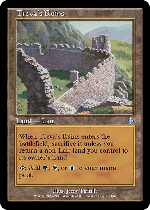 Treva's Ruins from Magic Online Theme Decks (Uncommon)