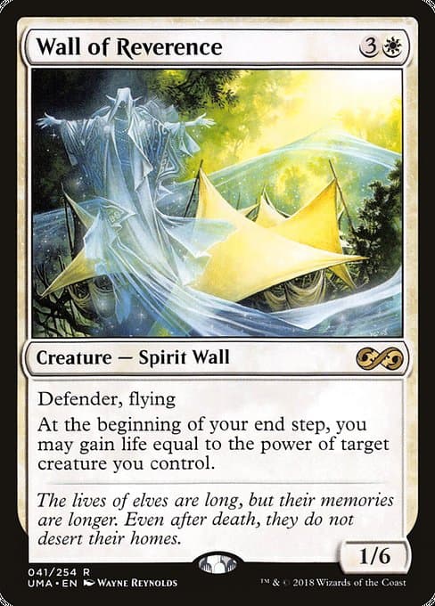 Wall of Reverence from Ultimate Masters (Rare)
