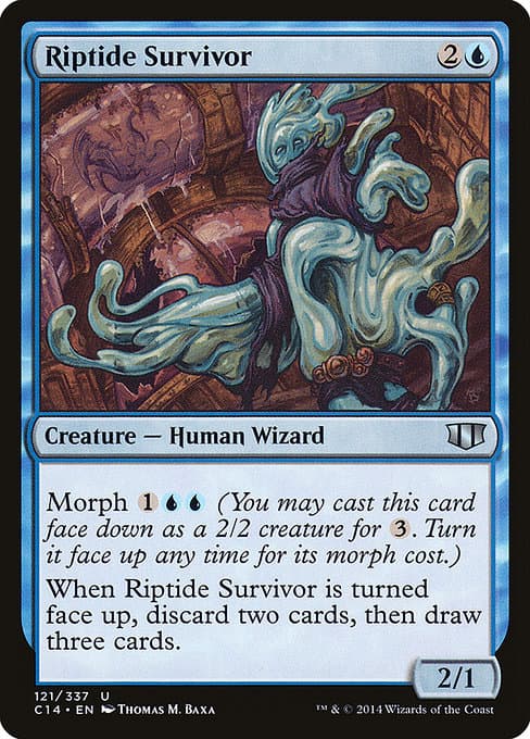 Riptide Survivor from Commander 2014 (Uncommon)