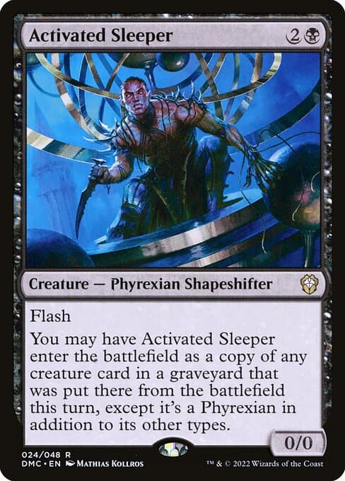 Activated Sleeper from Dominaria United Commander (Rare)