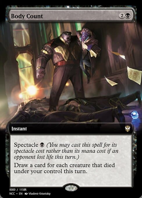Body Count from Magic Online Promos (Rare)