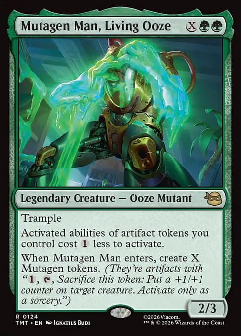 Mutagen Man, Living Ooze (Rare)