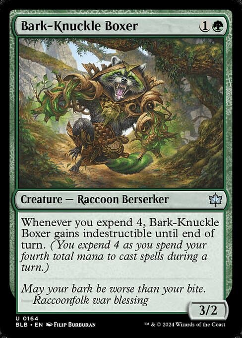 Bark-Knuckle Boxer from Bloomburrow (Uncommon)