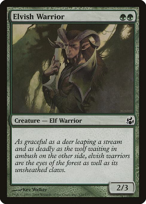 Elvish Warrior from Morningtide (Common)