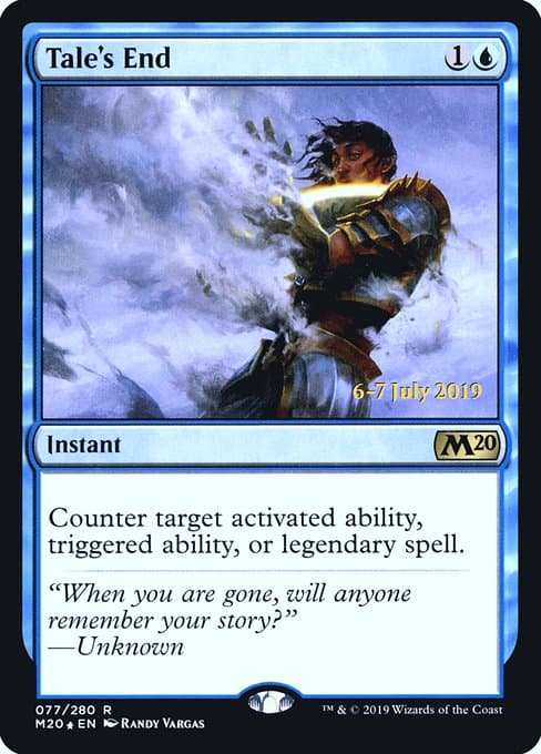 Tale's End from Core Set 2020 Promos (Rare)