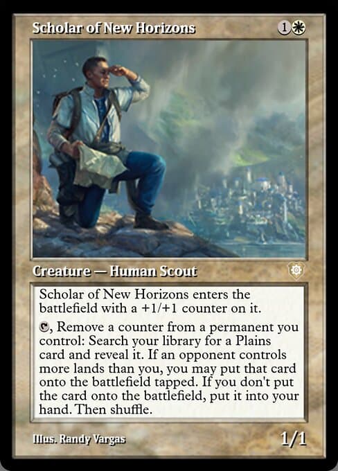 Scholar of New Horizons from Magic Online Promos (Rare)