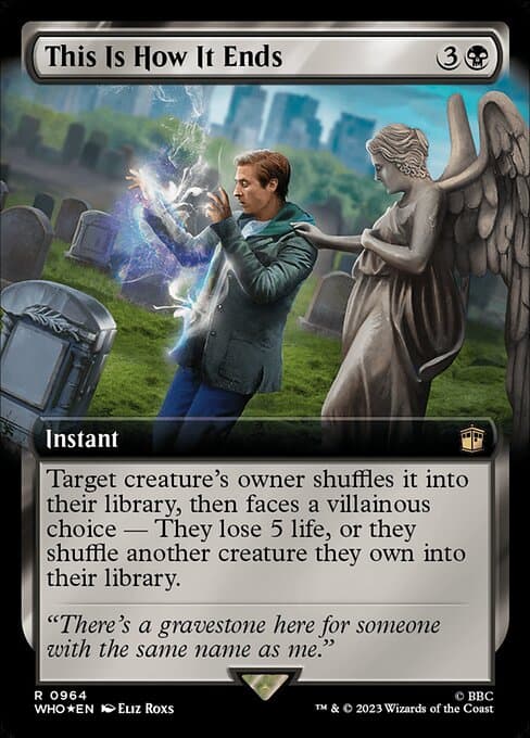 This Is How It Ends from Doctor Who (Rare)