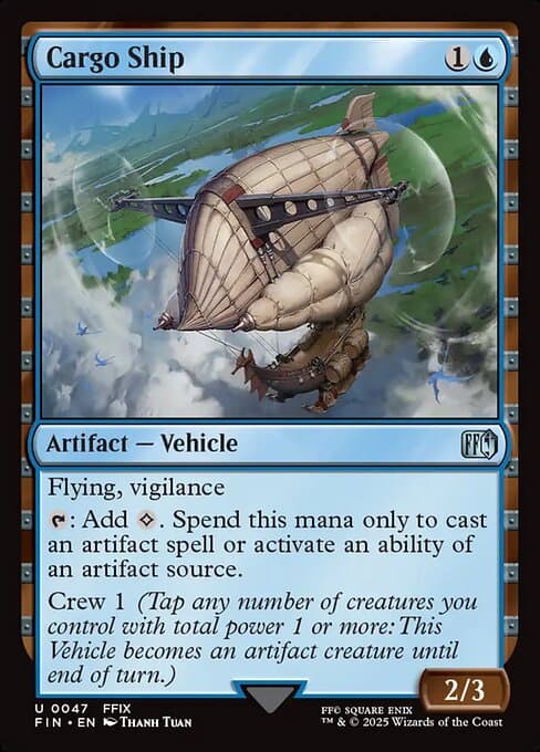 Cargo Ship from Final Fantasy (Uncommon)