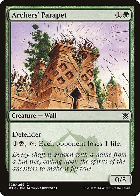 Archers' Parapet from Khans of Tarkir (Common)